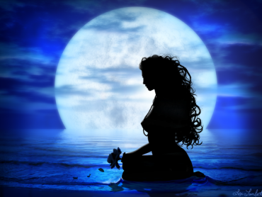 Лунные центры у женщин